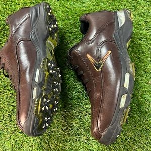 CALLAWAY Mens M380-04 BIO-KINETIC TOUR GOLF SHOES,  BROWN, US SIZE 8 MEDIUM!
